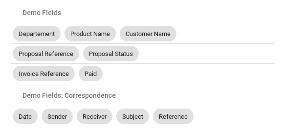 Result of the example
configuration